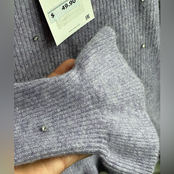 Knit Beaded Sweater - Picture 4 of 12